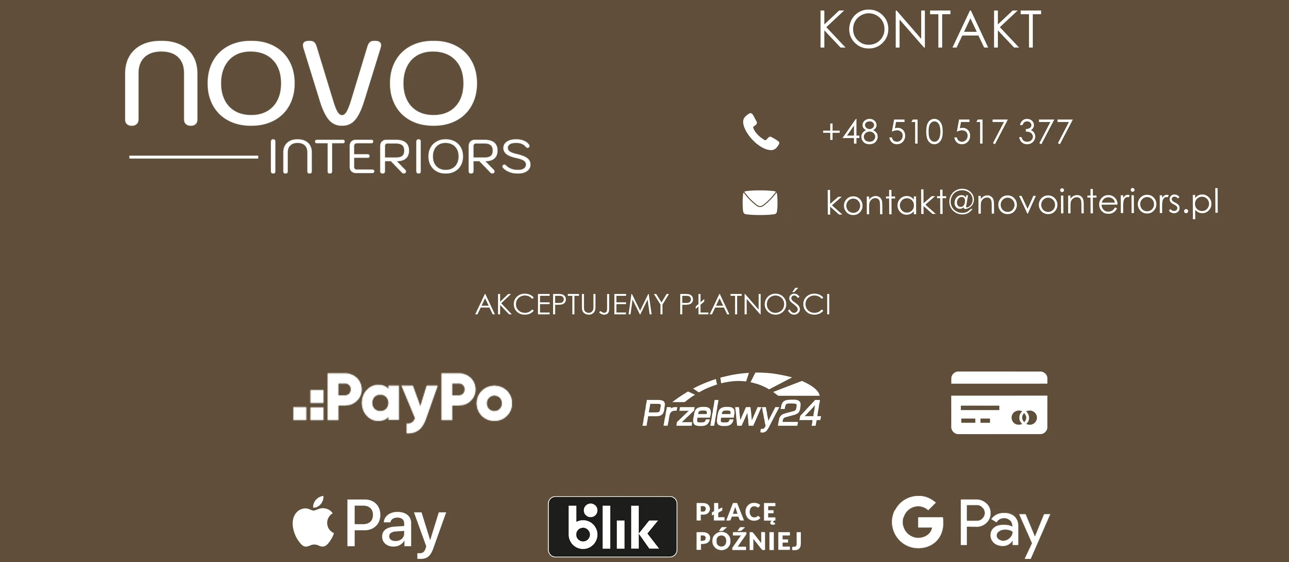 NOVO Interiors - strona główna